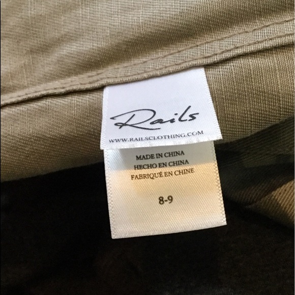 Rails Margot Sage Camo With Stars Size 8-9 - Picture 6 of 6